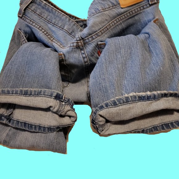 Levis Skinny Boot Cut Jeans - Size: 11 M - Picture 6 of 8